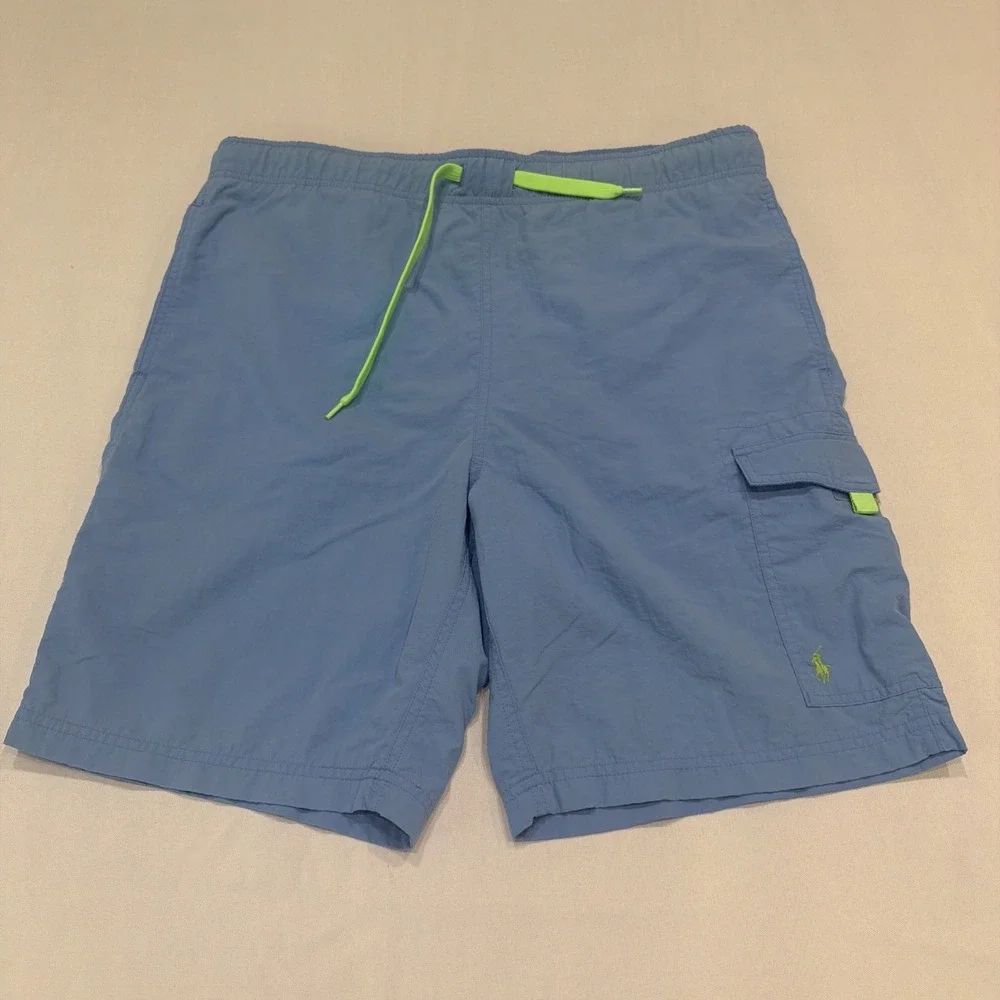 Polo Ralph Lauren Blue Swimming Shorts Size Small 00141